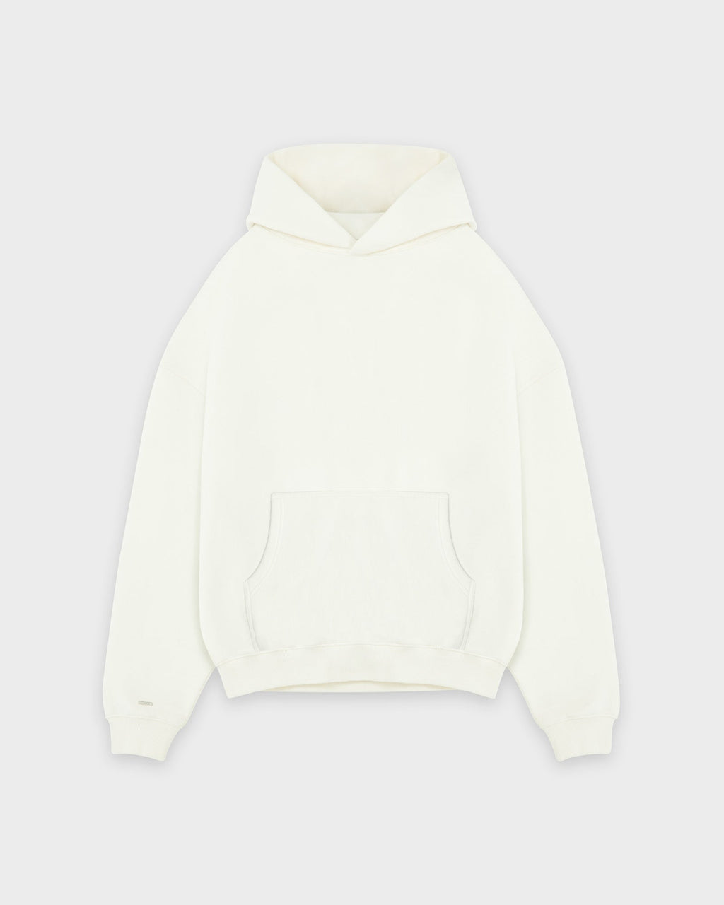 Heavy Off White Basic Hoodie