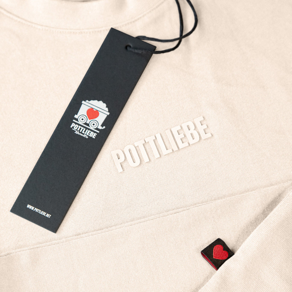 "GLÜCK AUF" Shirt cream